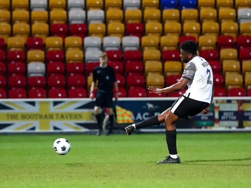 Kieran Weledji was on the scoresheet for Boro