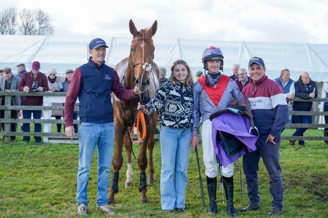 African Paridise won the Ward Bros Malton Maiden over three miles which saw the biggest field of the day with 12 runners. Photo by Tom Milburn Photography