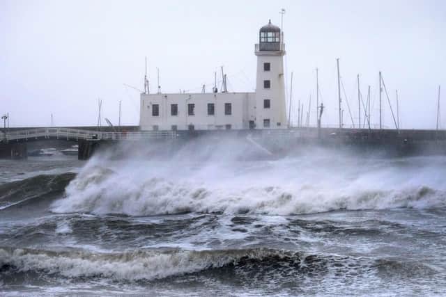 The Met Office has issued a yellow thunderstorm warning for Scarborough.