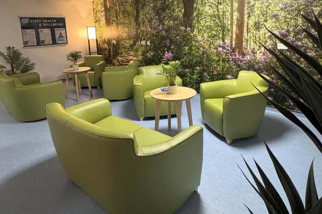 The Staff Health and Wellbeing Room