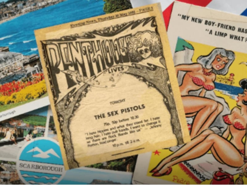 Holidays In The Sun: Sex Pistols, Scarborough & The Seaside will take place at Scarborough Library from May 2. This exhibition by Ian Trowell explores the coming together of the UKs inaugural punk band the Sex Pistols and the North Yorkshire seaside town of Scarborough