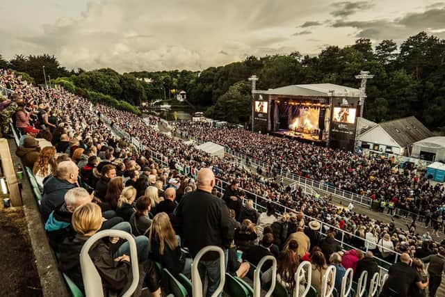 Scarborough's Open Air Theatre has a capacity for more than 8,000 visitors. (Photo: Cuffe and Taylor)