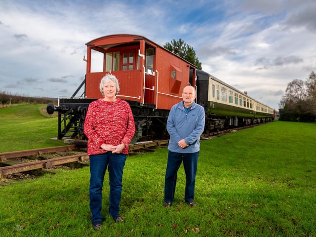 The station is now used as a holiday destination with self catering railway carriages and Ticket Office cottage. Picture: James Hardisty.