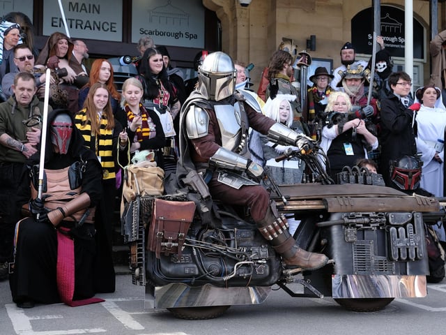 The Mandalorian arrives