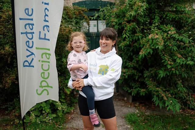 Bethan Pritchard, pictured with Rosa Brown.