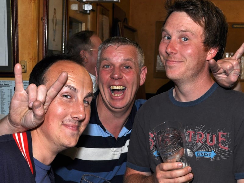 Chris, Paul and Chris in The Union!