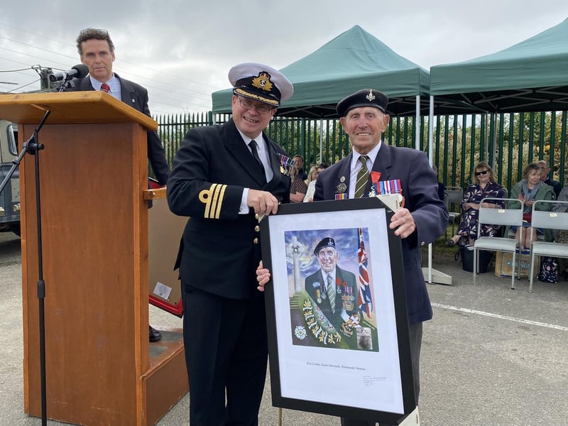 Eden Camp at Malton hosted the military parade.