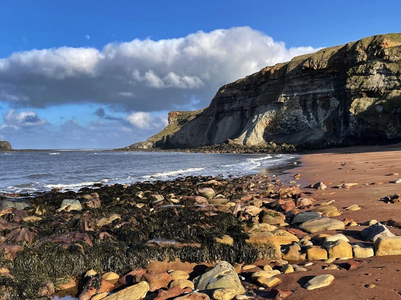 Whitby's Saltwick Bay. photo: Marisa Cashill