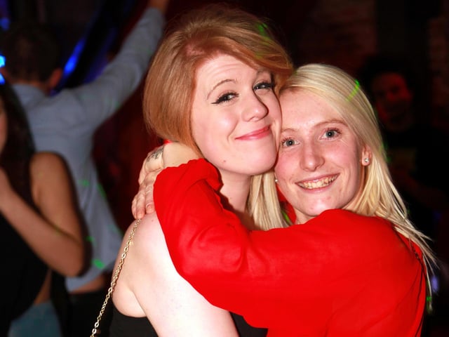 Louise and Penny looking gorgeous.