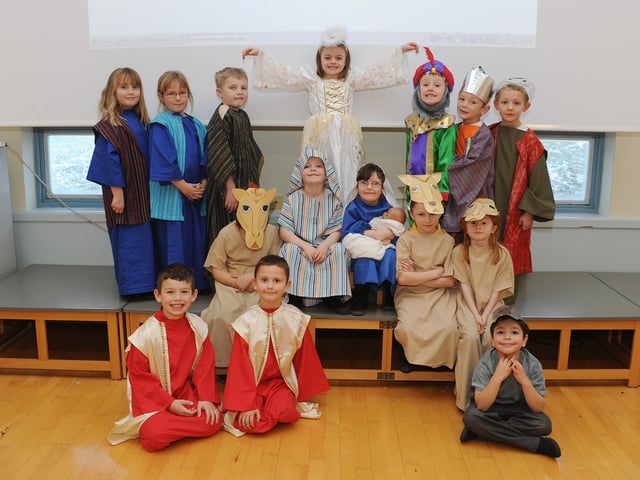 Burlington Infant School's Year 1 and 2 Nativity Play.