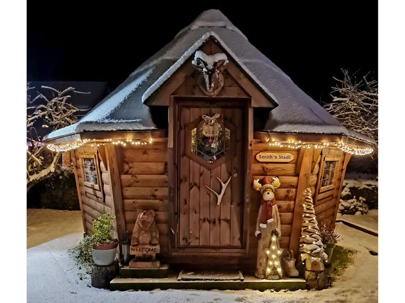 This beautiful festive scene was submitted by a Scarborough resident.