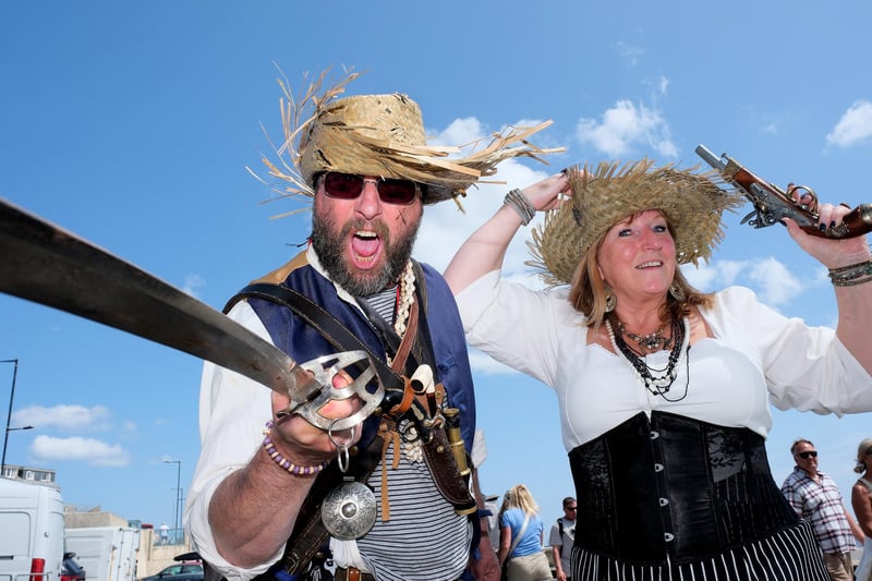 Mark and Dawn have fun!