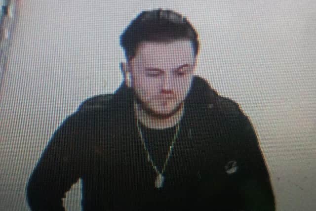 North Yorkshire Police have issued CCTV of a man they would like to speak to following a shop theft in Malton.