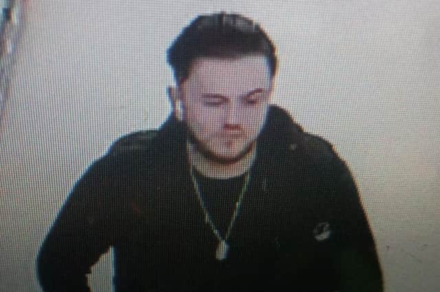 North Yorkshire Police have issued CCTV of a man they would like to speak to following a shop theft in Malton.