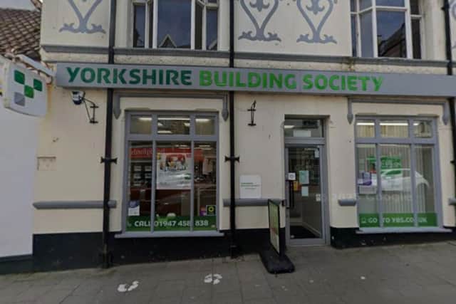 Yorkshire Building Society on Flowergate, Whitby - Image: Google Maps