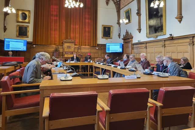 Scarborough and Whitby area committee. 21.03.25. picture: Anttoni Numminen/LDRS