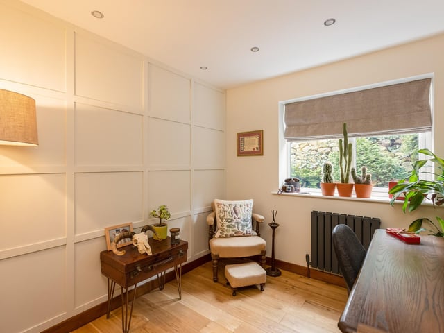 The study, or home office, within the property.