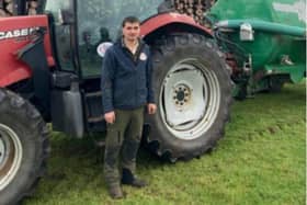 Farmer Chris Ford used his tractor and water tanker to help firefighters tackle wildfires on the North York Moors in August last year.
