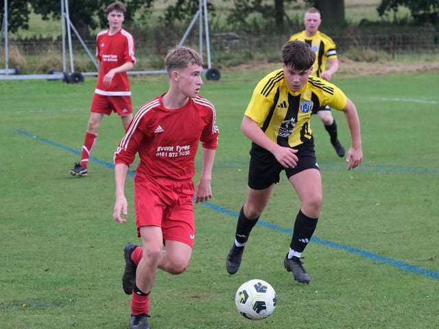 Scalby earned a 4-2 home win against Richmond Town Academy in the North Riding FA Saturday Challenge Cup on Saturday September 7 2024. PHOTOS BY RICHARD PONTER