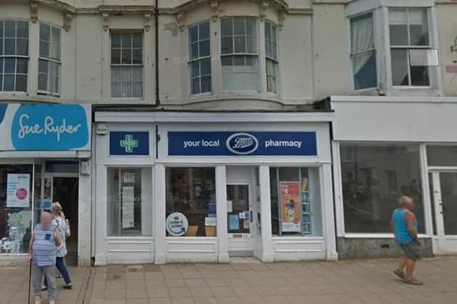 The former pharmacy is set to become an ice cream parlour