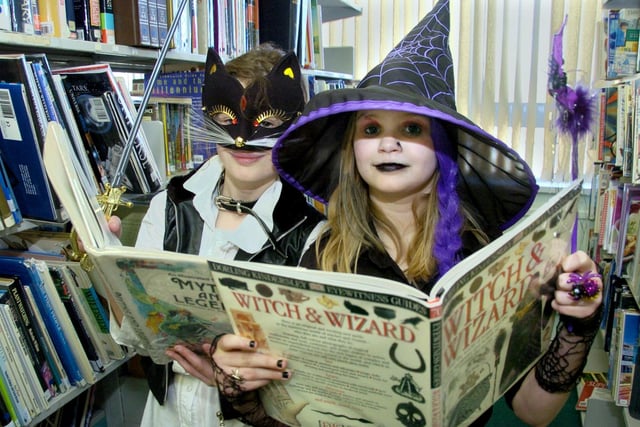 Pindar School held a book day event and are hoping to raise money for the library. Lauren Pearson and Chloe Nixon take a leaf out of the fantasy books.
081097d