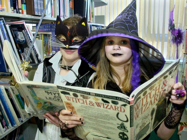Pindar School held a book day event and are hoping to raise money for the library. Lauren Pearson and Chloe Nixon take a leaf out of the fantasy books.
081097d