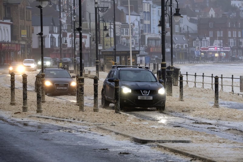 The Council have advised that people should not travel to the Yorkshire coast due to the intense weather.