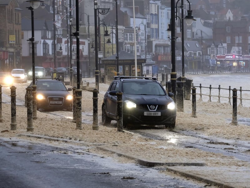 The Council have advised that people should not travel to the Yorkshire coast due to the intense weather.