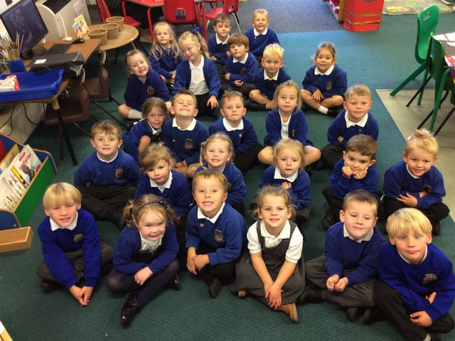 Hunmanby School ladybird class.