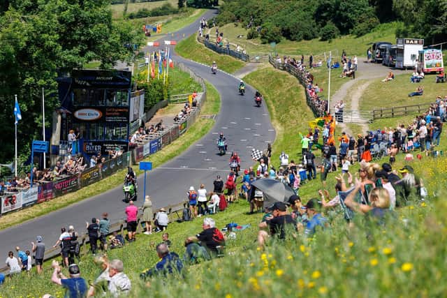 Fans flocked to the Mount for the Barry Sheene Festival. Photo by Ben Broadley