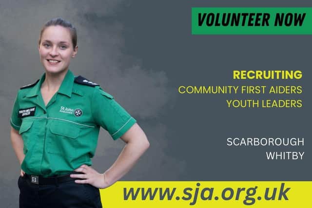 Make a difference in your community, volunteer today for St John Ambulance