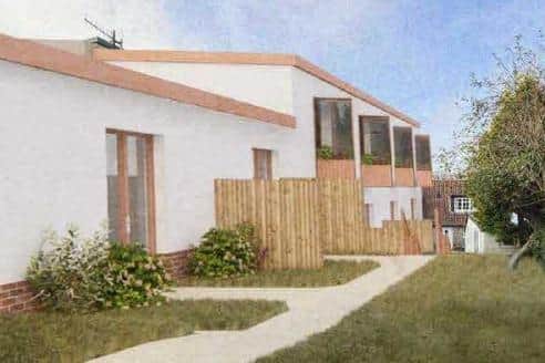 Proposed 3d Visualisation Of Extension. Mayfield Hotel, Seamer. Courtesy Arkleboyce