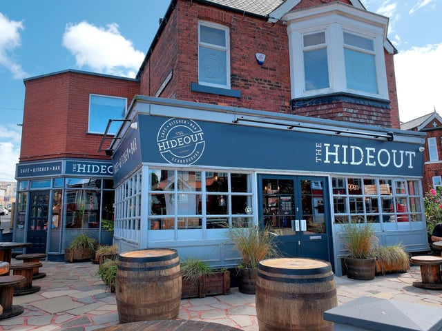 The Hideout is located on Columbus Ravine, opposite Peasholm Park.
