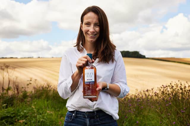 Jenni Ashwood with Filey Bay STR Finish batch #4.
