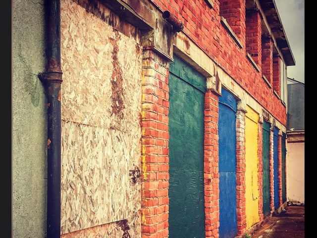 Colourful Scarborough building.
