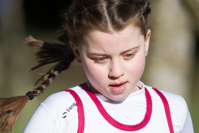 Ruby Watson won the under-11 girls' class in a time of 7:18