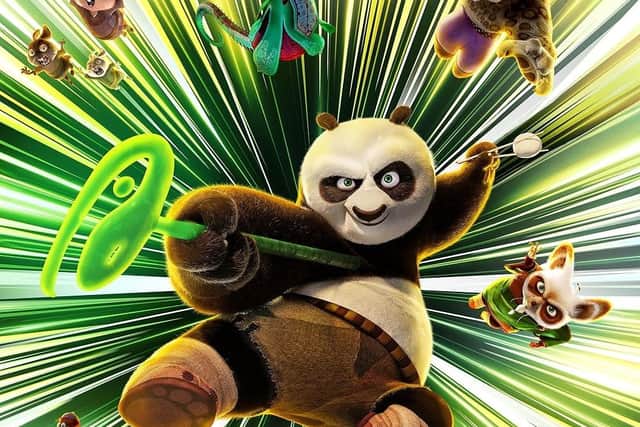 Kung Fu Panda 4 is on at the Hollywood Plaza, Scarborough