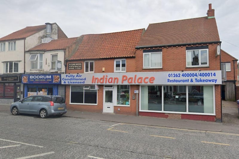 Indian Palace is located on St. Johns Street, Bridlington. One Tripadvisor review said: "Once again, the food was fabulous and the service was first class. This is always our first port of call when we fancy an Indian meal."