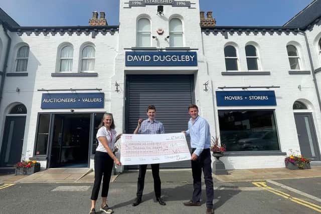 David Duggleby Movers and Storers will donate £2 for each move to the Yorkshire Air Ambulance