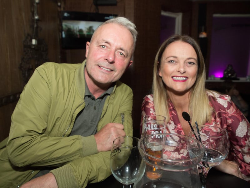 Bob & Karen relaxing in The Ink Bar. 
152256p