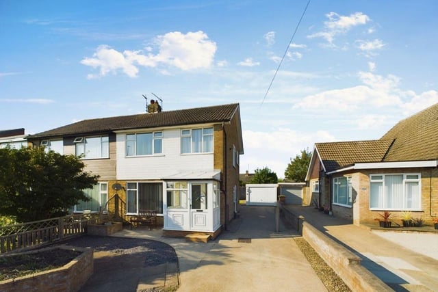 This three bedroom semi-detached house is for sale with Hunters for £200,000.