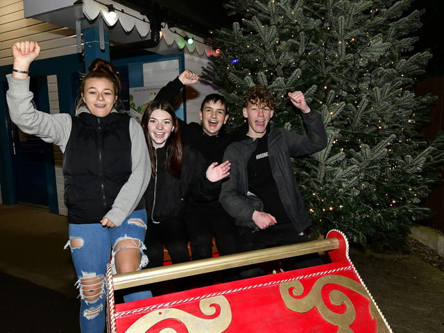 Friends have festive fun