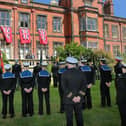 Scarborough Armed Forces Day Flag Raising Ceremony at the Town Hall Gardens