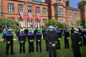 Scarborough Armed Forces Day Flag Raising Ceremony at the Town Hall Gardens