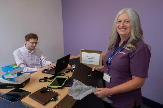The initiative in North Yorkshire hopes to get more residents online with unwanted devices has proved so popular it has a waiting list – with an appeal now launched for more donations.