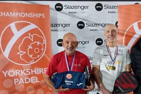John Fuller (Scarborough) and Neil Baldwin won the Over-60s Men's county title.