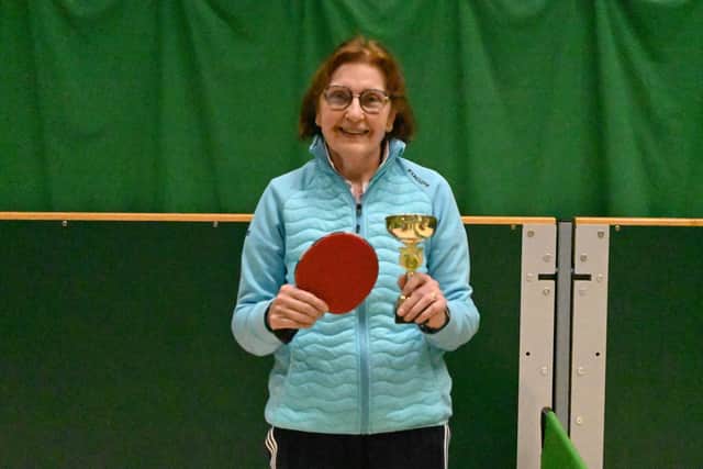 Delphine Kaye, joint-winner of the Wednesday night round-robin tournament.