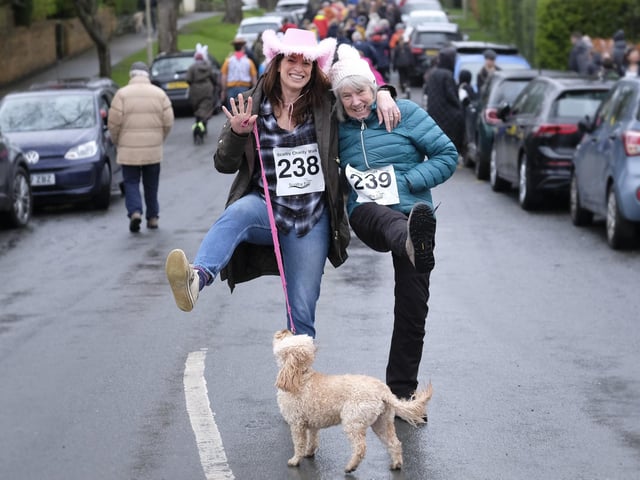 Whether they had two legs or four, eveyone who took part enjoyed the day