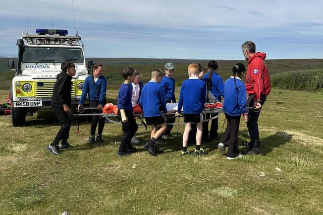 Fun for youngsters at the Let's Learn Moor event, which has been running for a decade now.