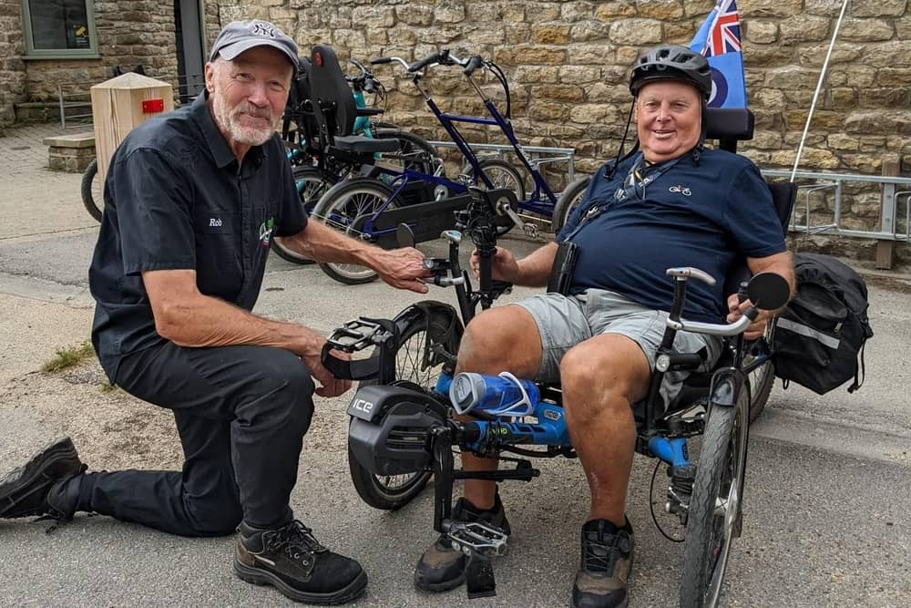 The public are being urged to vote for a North York Moors man who is in the running for a prestigious national accolade for the positive impact he has had on thousands of people’s lives by making cycling more accessible and inclusive.